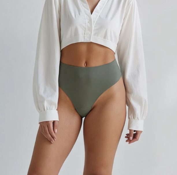 Invisible Camel Toe Thong High Rise